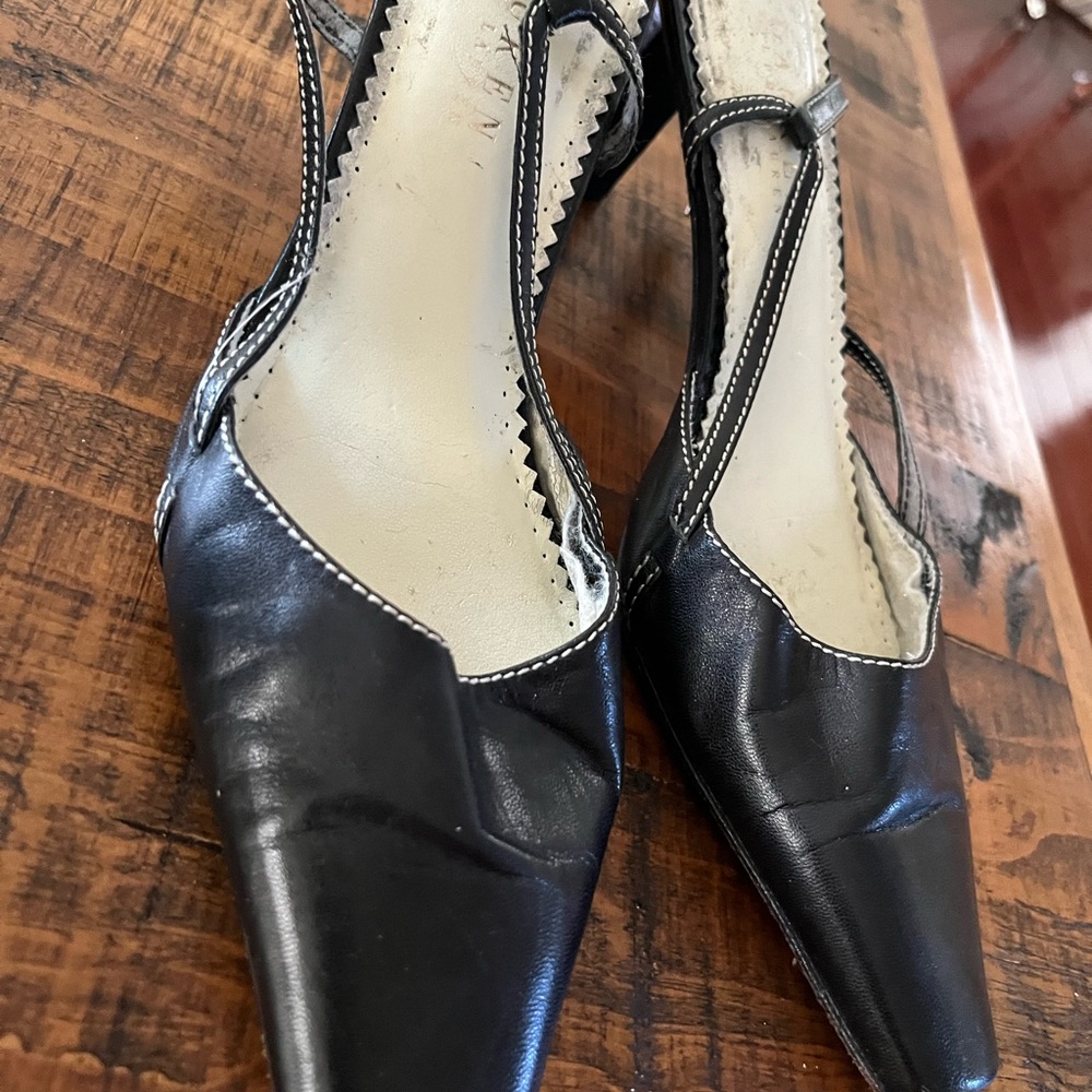 Ralph L Leather shoes size 7 1/2/
